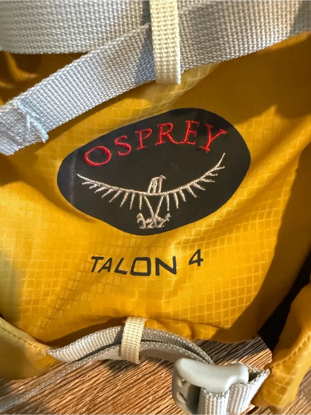 OSPREY Talon 4 waist pack  - Yellow with Gray Accents
